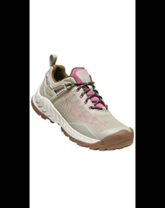 Keen Shoes - Keen Women's NXIS Evo Waterproof Hiking Shoes in Plaza Taupe/Ibis Rose